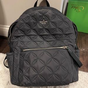 Kate Spade fabric backpack